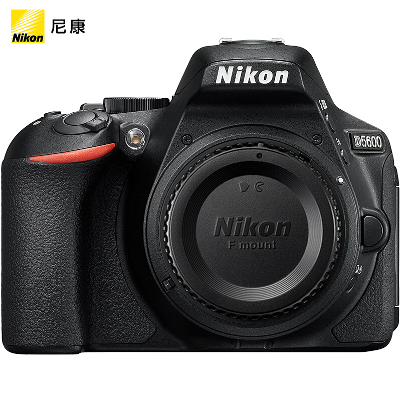 尼康（Nikon）D5600 单反机身 数码相机 （轻巧便携 WiFi连接可翻转触摸屏）