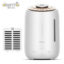 德尔玛（Deerma）加湿器 5L大容量 触控感温 家用迷你香薰增湿办公室空气加湿DEM-F600（珍珠白）